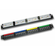 DINTEK Patch Panel Cat.6 UTP 1U 24P 19inch (P/N: 1402-04011)
