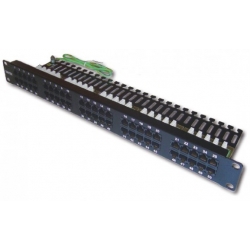 Patch Panel DINTEK Cat.3 Telephone 1U 50P 19inch (P/N: 1402-01003) Patch Panel DINTEK Cat.3 Telephone 1U 50P 19inch (P/N: 1402-01003)