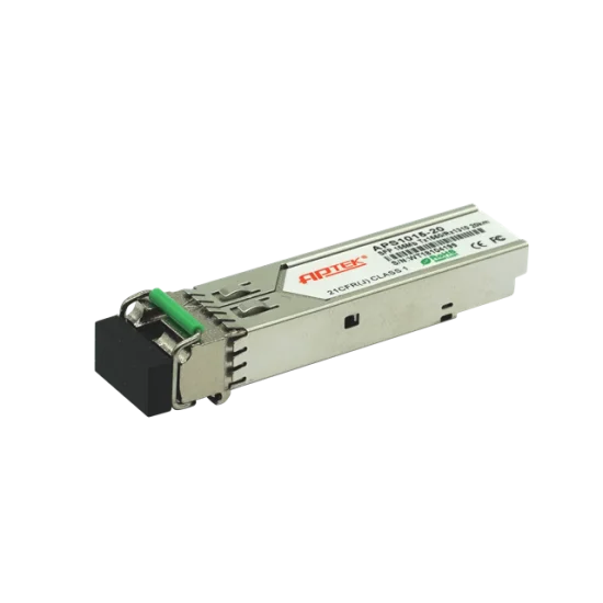 Bộ thu tín hiệu SFP 155Mbps, 1 core, Single-Mode APTEK APS1015-20 Bộ thu tín hiệu SFP 155Mbps, 1 core, Single-Mode APTEK APS1015-20
