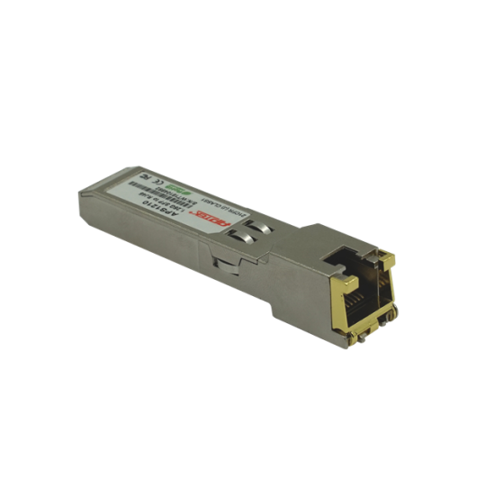 Module SFP APTEK ASP1210 sử dụng cáp mạng đầu ra RJ45 tốc độ 1000Mbps