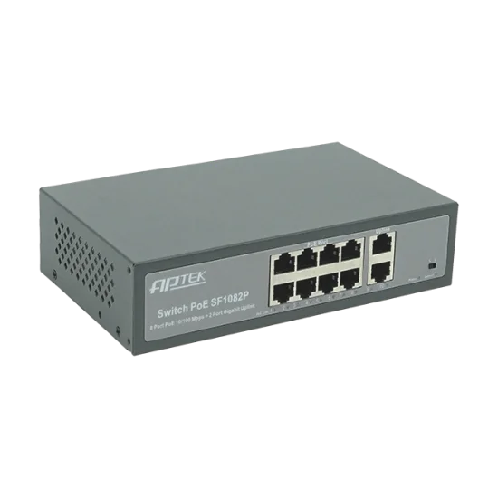 Switch APTEK SF1082P 8 port PoE Switch APTEK SF1082P 8 port PoE
