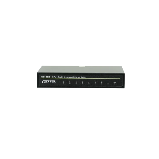 Switch APTEK SG1080 8 port Gigabit Switch APTEK SG1080 8 port Gigabit