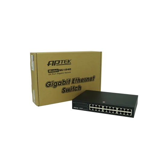 Switch APTEK SG1240 24 port Gigabit Switch APTEK SG1240 24 port Gigabit