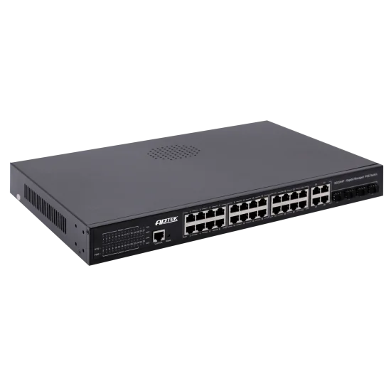 Switch APTEK SG2244P 24 Port PoE L2 Managed Gigabit Switch Switch APTEK SG2244P 24 Port PoE L2 Managed Gigabit Switch