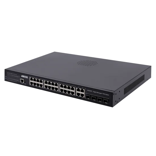 Switch APTEK SG2244P 24 Port PoE L2 Managed Gigabit Switch Switch APTEK SG2244P 24 Port PoE L2 Managed Gigabit Switch