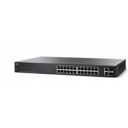 Switch Cisco SF220-24-K9 24-port 10/100 Mbps + 2-port combo mini-GBIT Smart Switch Switch Cisco SF220-24-K9 24-port 10/100 Mbps + 2-port combo mini-GBIT Smart Switch