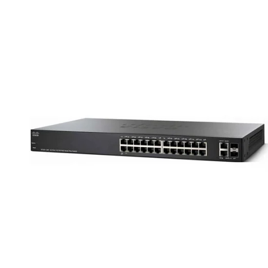 Switch Cisco SF220-24-K9 24-port 10/100 Mbps + 2-port combo mini-GBIT Smart Switch Switch Cisco SF220-24-K9 24-port 10/100 Mbps + 2-port combo mini-GBIT Smart Switch