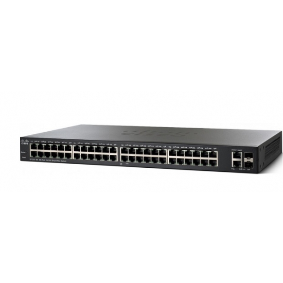 Switch Cisco SF220-48-K9  48-port 10/100 Mbps + 2-port combo mini-GBIT Smart Switch