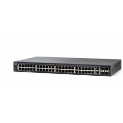 Switch Cisco SF250-48-K9 48-port 10/100 Mbps + 2 Gigabit Ethernet combo + 2 SFP Smart Switch Switch Cisco SF250-48-K9 48-port 10/100 Mbps + 2 Gigabit Ethernet combo + 2 SFP Smart Switch