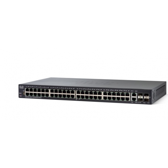 Switch Cisco SF250-48-K9 48-port 10/100 Mbps + 2 Gigabit Ethernet combo + 2 SFP Smart Switch