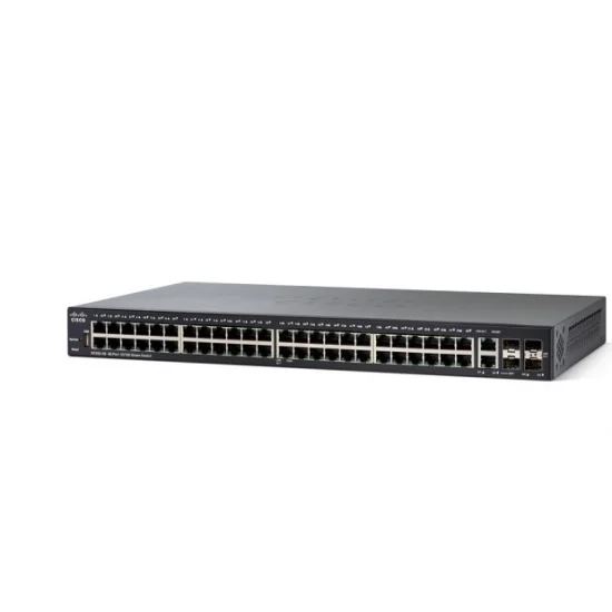Switch Cisco SF250-48-K9 48-port 10/100 Mbps + 2 Gigabit Ethernet combo + 2 SFP Smart Switch Switch Cisco SF250-48-K9 48-port 10/100 Mbps + 2 Gigabit Ethernet combo + 2 SFP Smart Switch