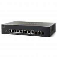 Switch Cisco SF352-08MP-K9 8x 10/100 Maximum PoE+ ports with 124W power budget + 2-Port Gigabit Switch