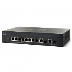 Switch Cisco SF352-08MP-K9 8x 10/100 Maximum PoE+ ports with 124W power budget + 2-Port Gigabit Switch Switch Cisco SF352-08MP-K9 8x 10/100 Maximum PoE+ ports with 124W power budget + 2-Port Gigabit Switch