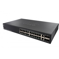 Switch Cisco SF550X-24-K9 24-port 10/100 Mbps + 4-Port 10 Gigabit Stackable Managed Switch Cisco SF550X-24-K9 24-port 10/100 Mbps + 4-Port 10 Gigabit Stackable Managed