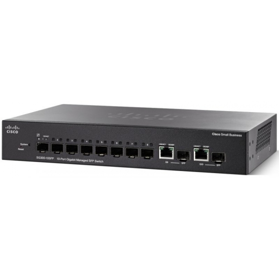 Switch Cisco SG350-10SFP-K9 10-port Gigabit SFP Managed Switch
