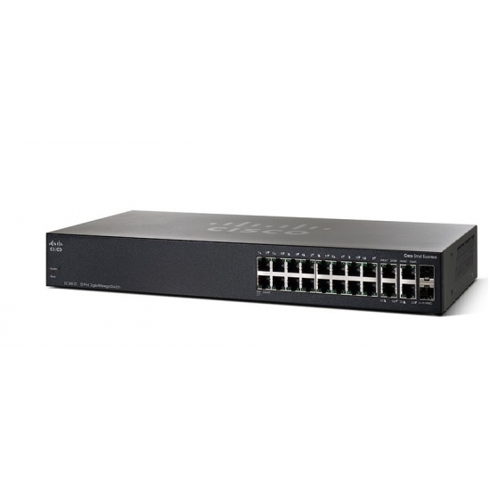 Switch Cisco SG350-20-K9 20-Port Gigabit Managed Switch