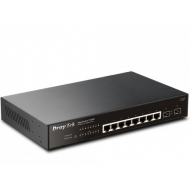 DrayTek VigorSwitch P1092 8-Port Gigabit Smart Lite PoE Managed Switch 