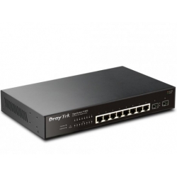 DrayTek VigorSwitch P1092 8-Port Gigabit Smart Lite PoE Managed Switch  DrayTek VigorSwitch P1092 8-Port Gigabit Smart Lite PoE Managed Switch