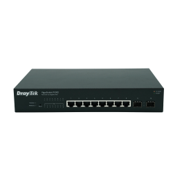 DrayTek VigorSwitch P1092 8-Port Gigabit Smart Lite PoE Managed Switch  DrayTek VigorSwitch P1092 8-Port Gigabit Smart Lite PoE Managed Switch