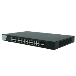 DrayTek VigorSwitch P1280 24-Port Gigabit Web Smart PoE Switch  DrayTek VigorSwitch P1280 24-Port Gigabit Web Smart PoE Switch
