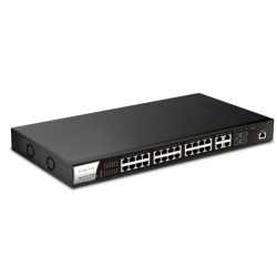 DrayTek VigorSwitch P2280 24-Port PoE L2 Managed Gigabit Switch DrayTek VigorSwitch P2280 24-Port PoE L2 Managed Gigabit Switch