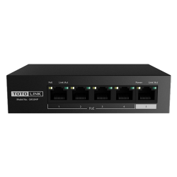 SW504P - Switch TOTOLINK PoE 5-Port 10/100Mbps
