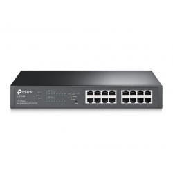 Easy Smart Switch 16 cổng Gigabit với 8 cổng PoE + TPLINK TL-SG1016PE