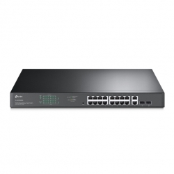 18 cổng Gigabit Easy Smart Switch với 16 cổng PoE + TPLINK TL-SG1218MPE