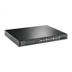 JetStream 24-Port Gigabit và 4-Port 10GE SFP + L2 + Managed Switch với 24-Port PoE + TPLINK TL-SG3428XMP