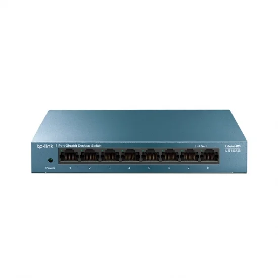 LiteWave Unmanaged Switch 8 Cổng 10/100/1000Mbps TPLINK LS108G LiteWave Unmanaged Switch 8 Cổng 10/100/1000Mbps TPLINK LS108G