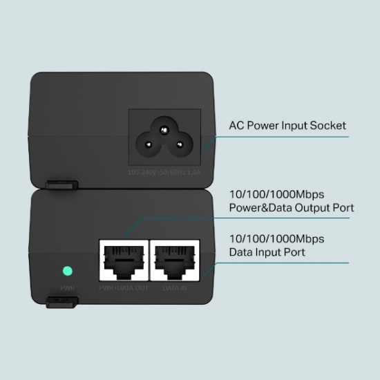 Switch PoE PoE + Injectorit TPLINK TL-POE160S