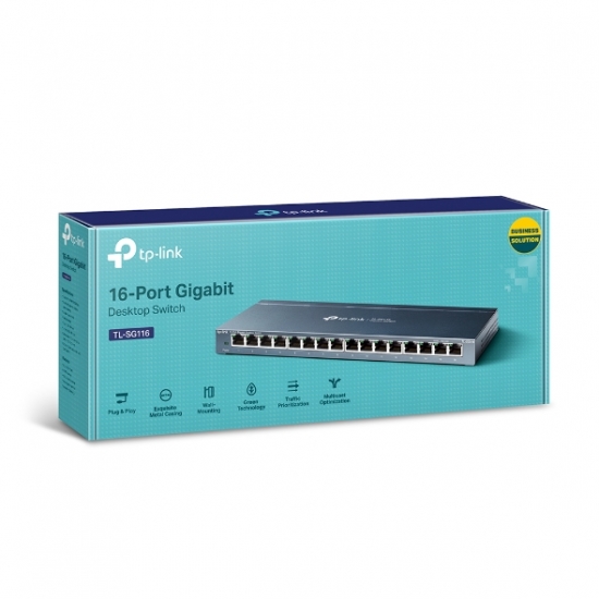  Unmanaged Gigabit Switch 16 cổng Gigabit TPLINK TL-SG116