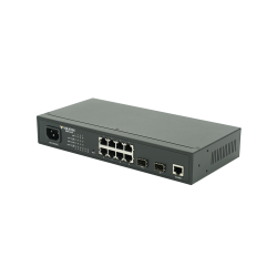 Switch VOLKTEK MEN-3410 8-Port Gigabit + 2 SFP slot Gigabit Managed CORE Switch