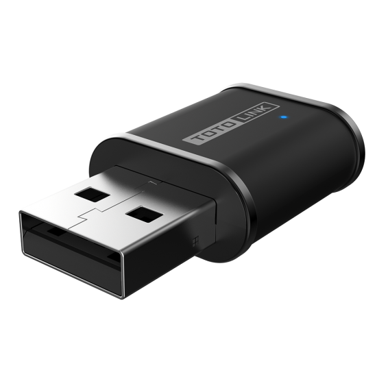 TOTOLINK USB Wi-Fi mini băng tần kép AC650( A650USM)