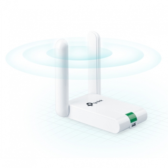 Bộ chuyển đổi USB Wi-Fi độ lợi cao tốc độ 300Mbps TPLINK TL-WN822N