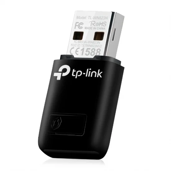 Bộ chuyển đổi Wi-Fi USB Mini chuẩn N tốc độ 300Mbps TPLINK TL-WN823N Bộ chuyển đổi Wi-Fi USB Mini chuẩn N tốc độ 300Mbps TPLINK TL-WN823N