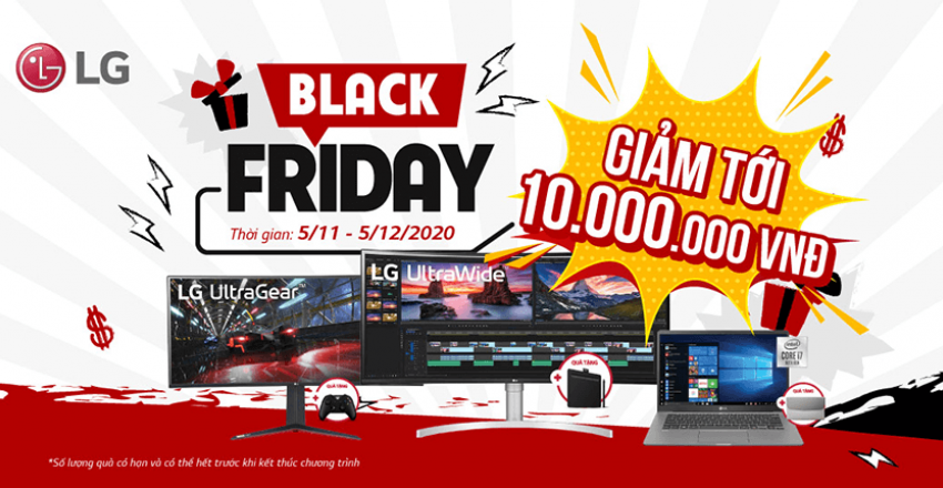 Black Friday <br> Giảm tới 10tr
