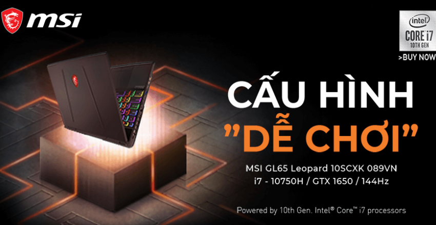 Cấu hình dễ chơi <br> Mua ngay